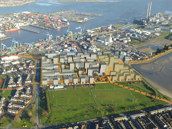3,000 new homes planned for Ringsend
