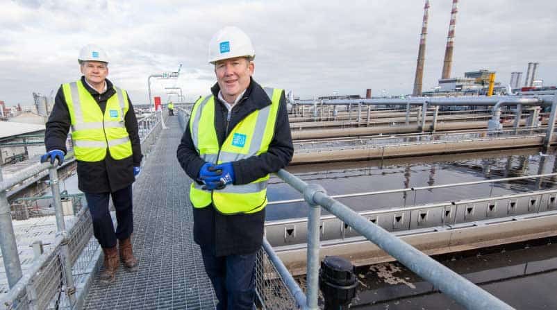 Works progress on the Ringsend Wastewater Treatment Plant Upgrade