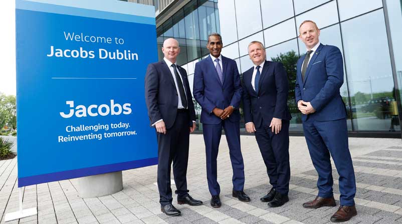 Jacobs Announces 100 New Jobs and Celebrates 50 years in Ireland | Irish Building Magazine.ie | Ireland’s Leading Construction News & Information Portal