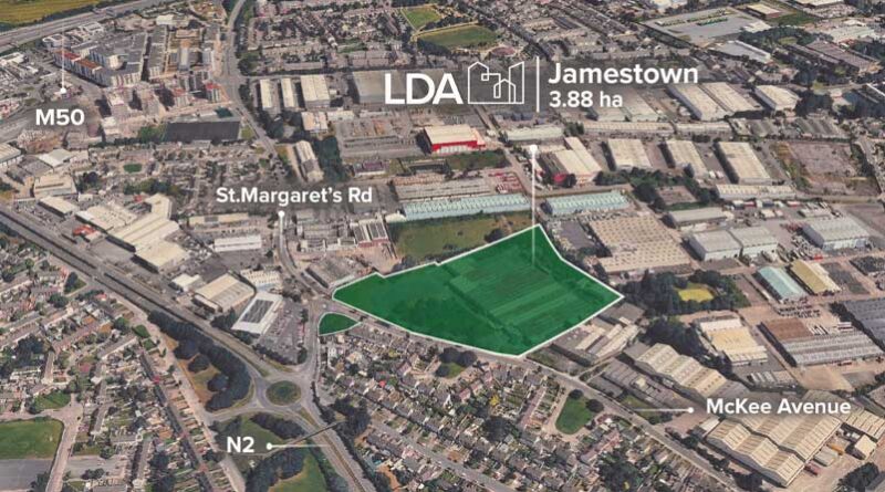 LDA acquires site in Dublin with the potential for 600 homes