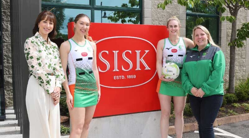 Sisk becomes official sponsor of Netball Ireland’s women’s team