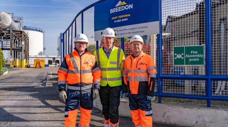 Breedon cuts emissions by 25% at Dublin Port Bitumen Terminal