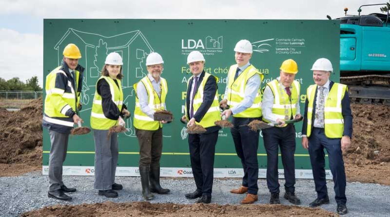 LDA and Limerick City & County Council start construction on 183 homes in Mungret