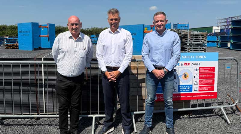 MH International, the global temporary works supplier, has expanded the sales team at its new Portlaoise depot with the appointment of James O’Brien as Sales Manager. James brings over 15 years’ experience within Ireland’s temporary works industry, including for some of the country’s leading civil engineering and construction contractors. The latest appointment comes on the